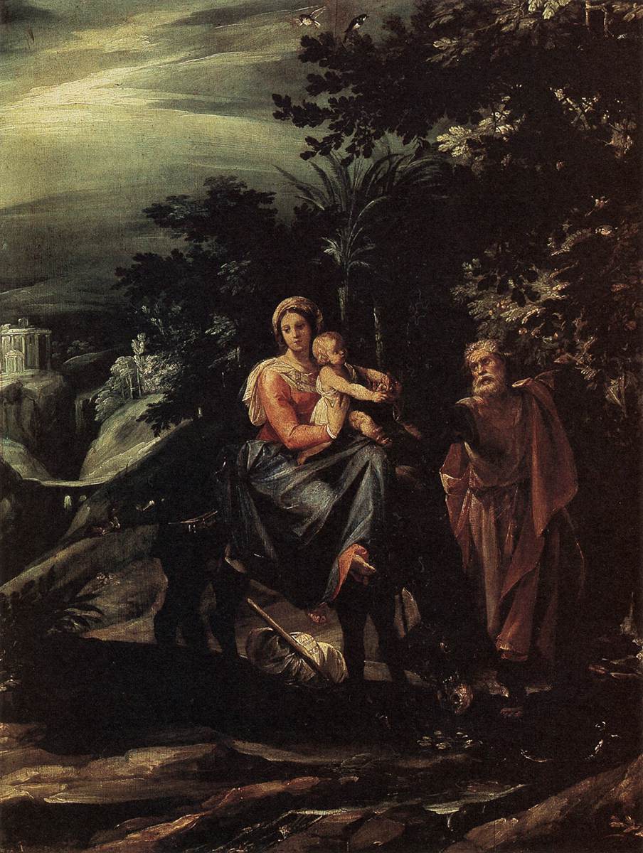 The Flight into Egypt by CESARI, Giuseppe