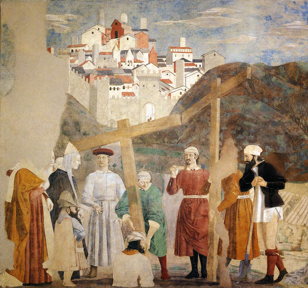 7a. Finding of the True Cross by PIERO DELLA FRANCESCA