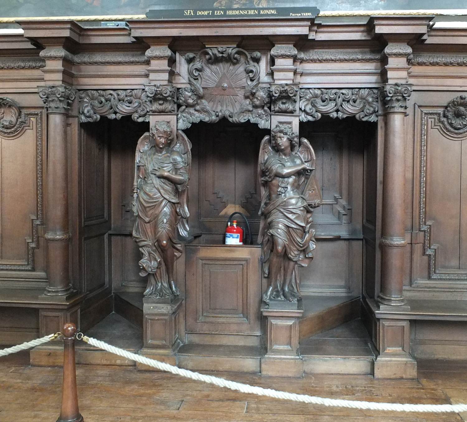 Confessional by VEKEN, Nicolaas van der