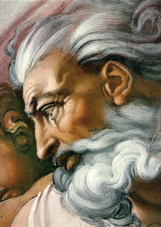 Creation of Adam (detail) by MICHELANGELO Buonarroti