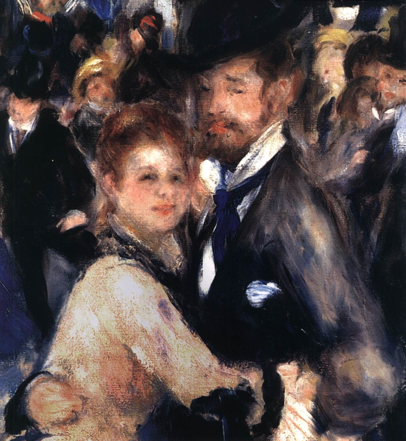 Dance in the Moulin de la Galette (detail) by WIMAR, Carl