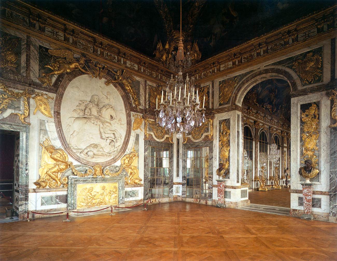 Interior view by HARDOUIN-MANSART, Jules