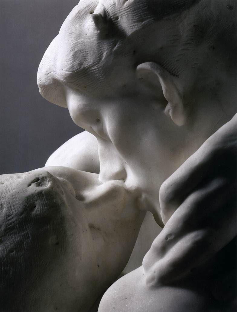 The Kiss (detail) by