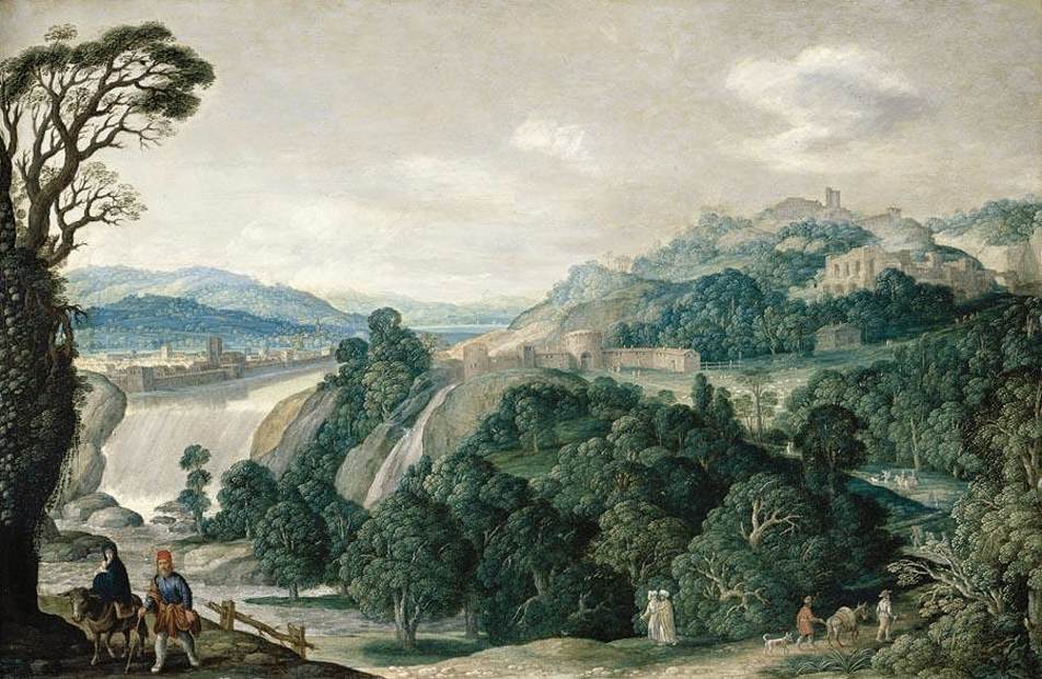 Extensive Landscape with the Flight into Egypt by