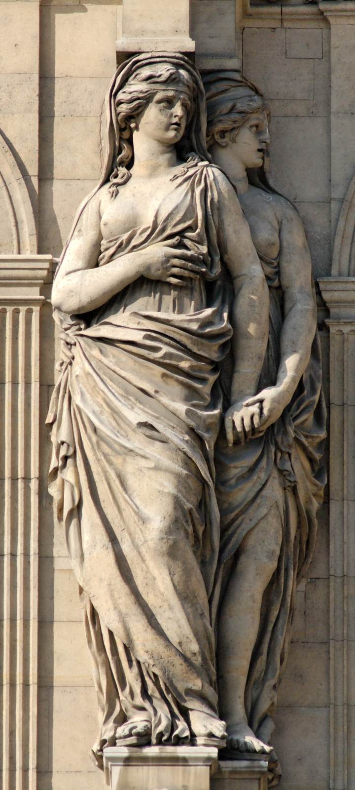 Pair of Caryatids by