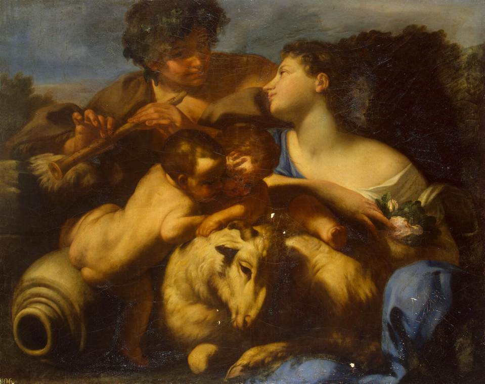 Shepherd and Shepherdess by CIGNANI, Carlo