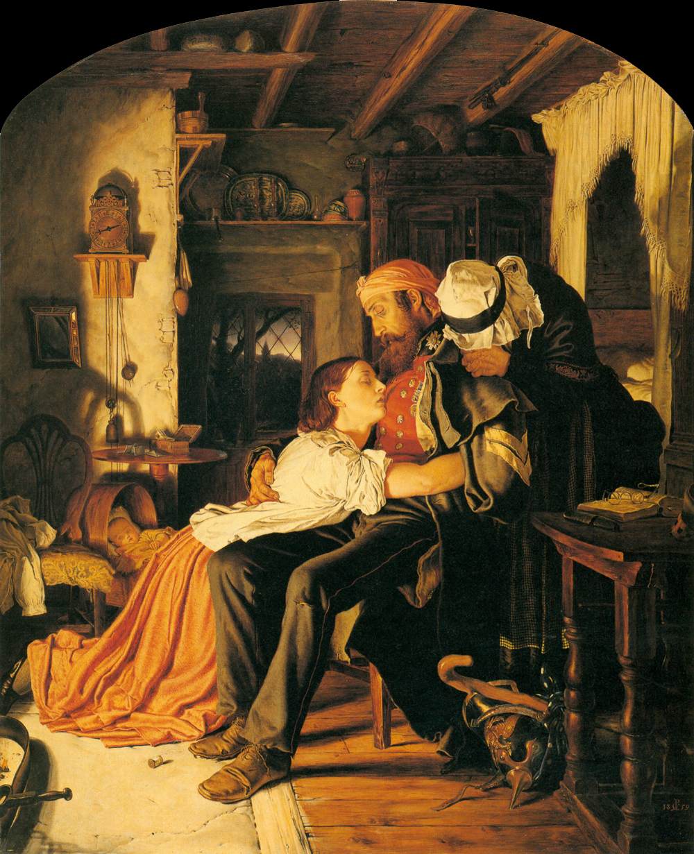 'Home': The Return from the Crimea by PATON, Sir Joseph Noel