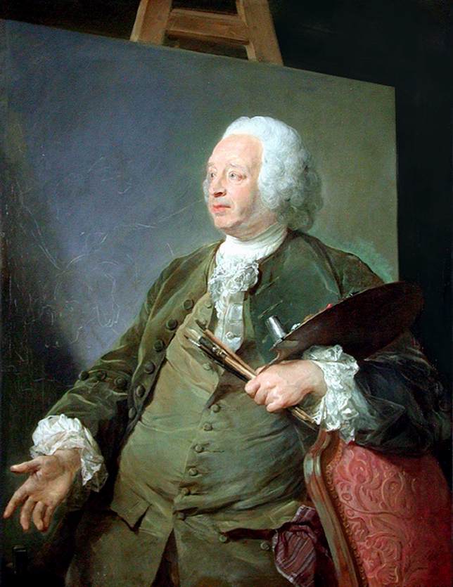 Portrait of Jean-Baptiste Oudry by PERRONNEAU, Jean-Baptiste