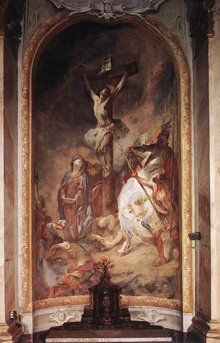 Crucifixion by MAULBERTSCH, Franz Anton