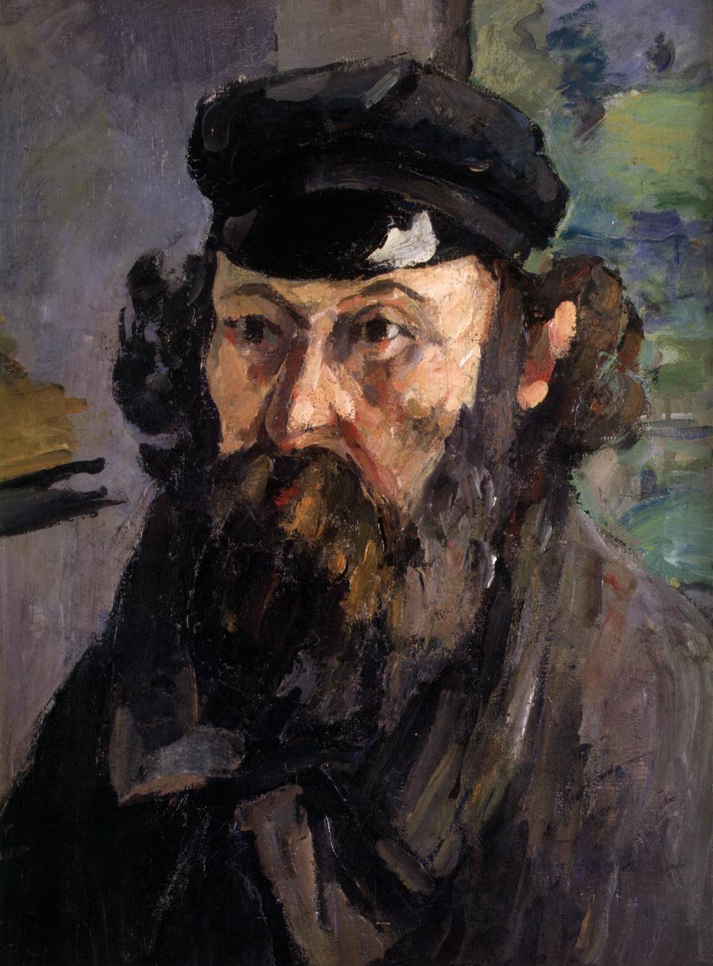 Self-Portrait in a Peaked Cap by