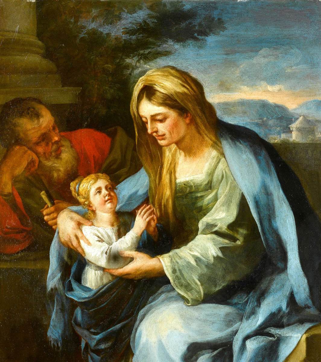 St Anne and the Virgin by