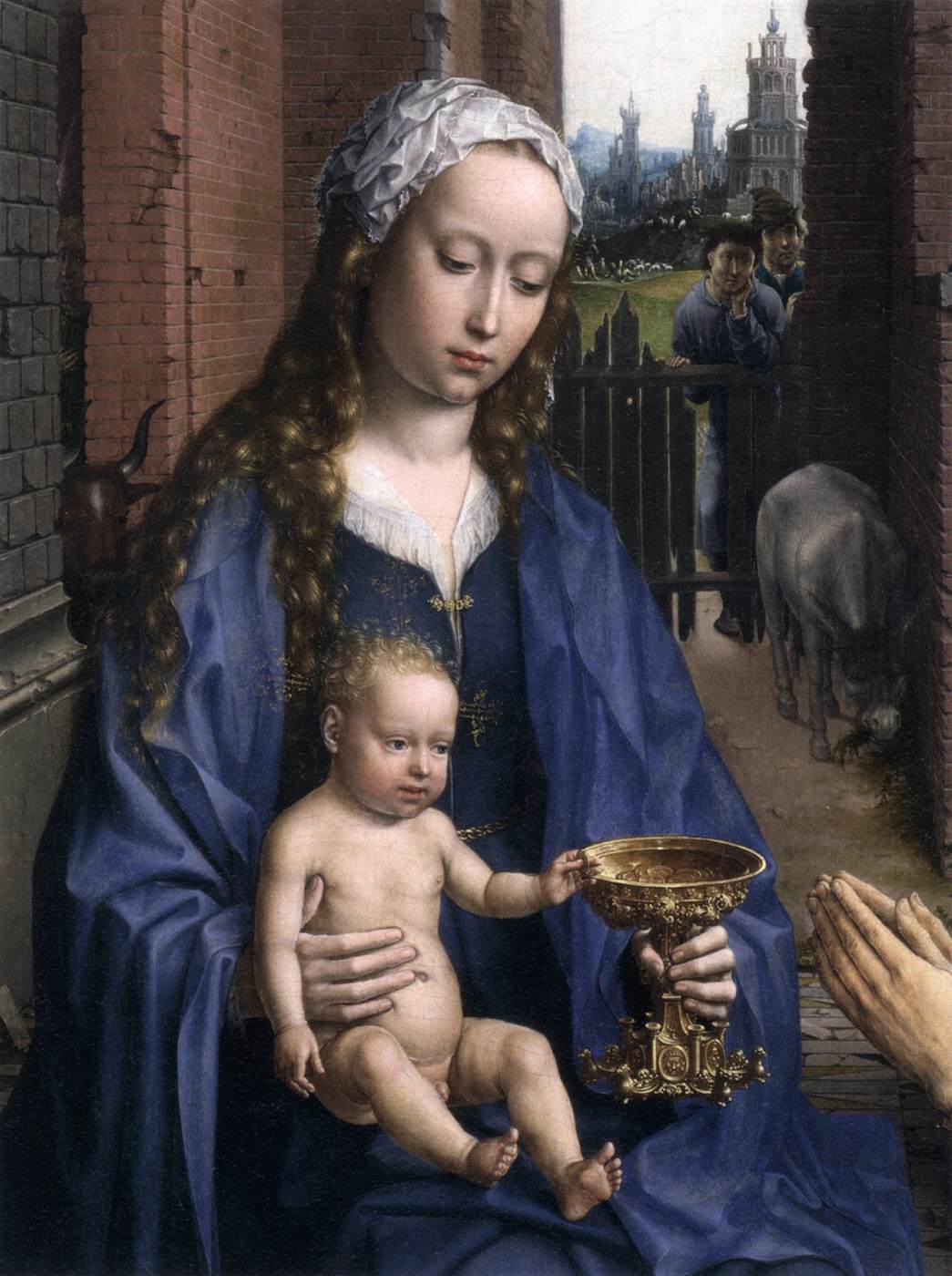 The Adoration of the Kings (detail) by GOSSART, Jan