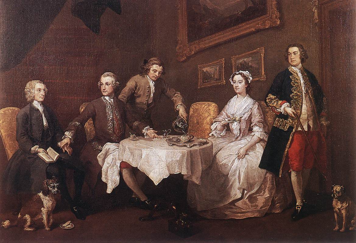 The Strode Family by HOGARTH, William