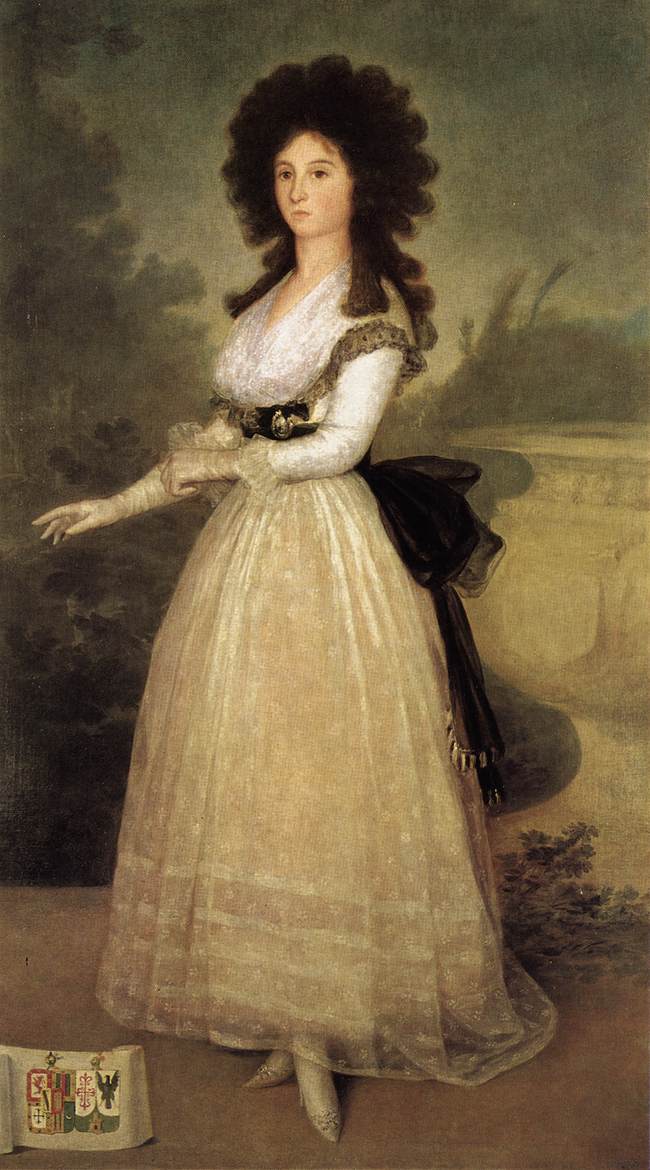 Dona Tadea Arias de Enríquez by GOYA Y LUCIENTES, Francisco de