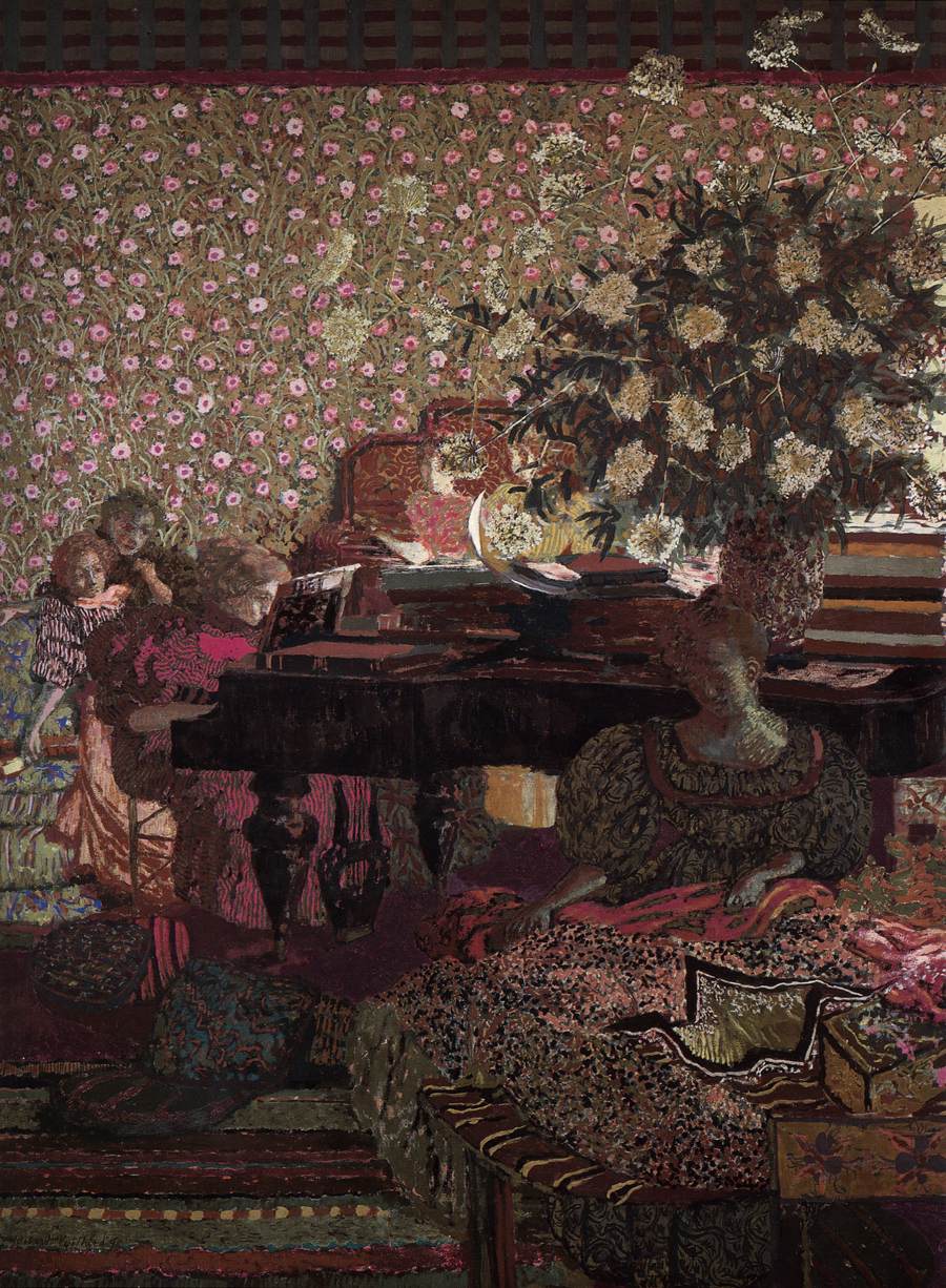 The Piano by VUILLARD, Édouard