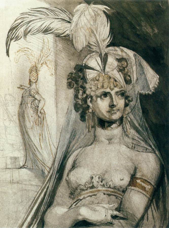 Courtesan by FUSELI, John Henry