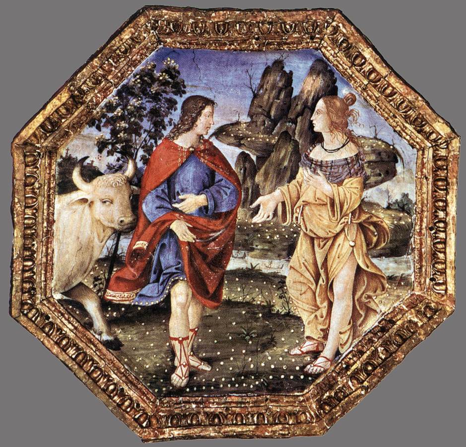 Ceiling decoration by PINTURICCHIO