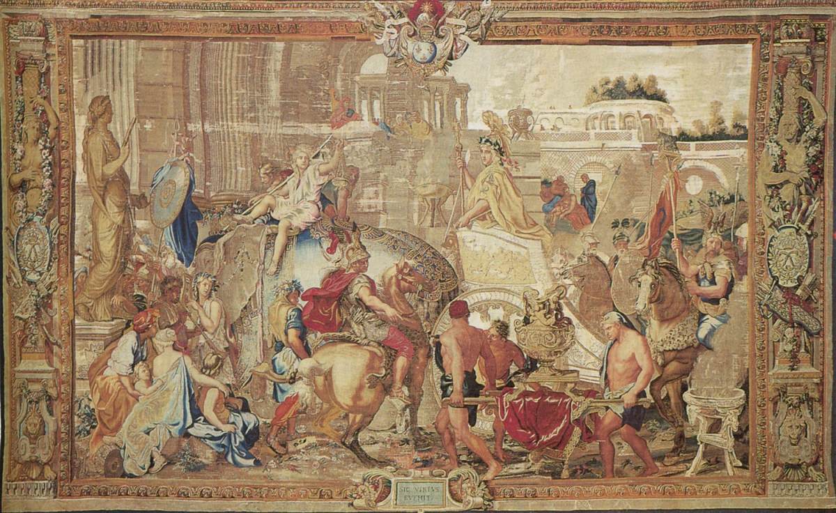 Alexander Entering Babylon, or The Triumph of Alexander by