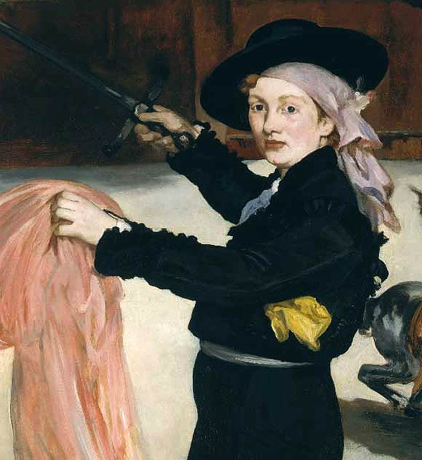 Mademoiselle V. in the Costume of an Espada (detail) by MANET, Edouard