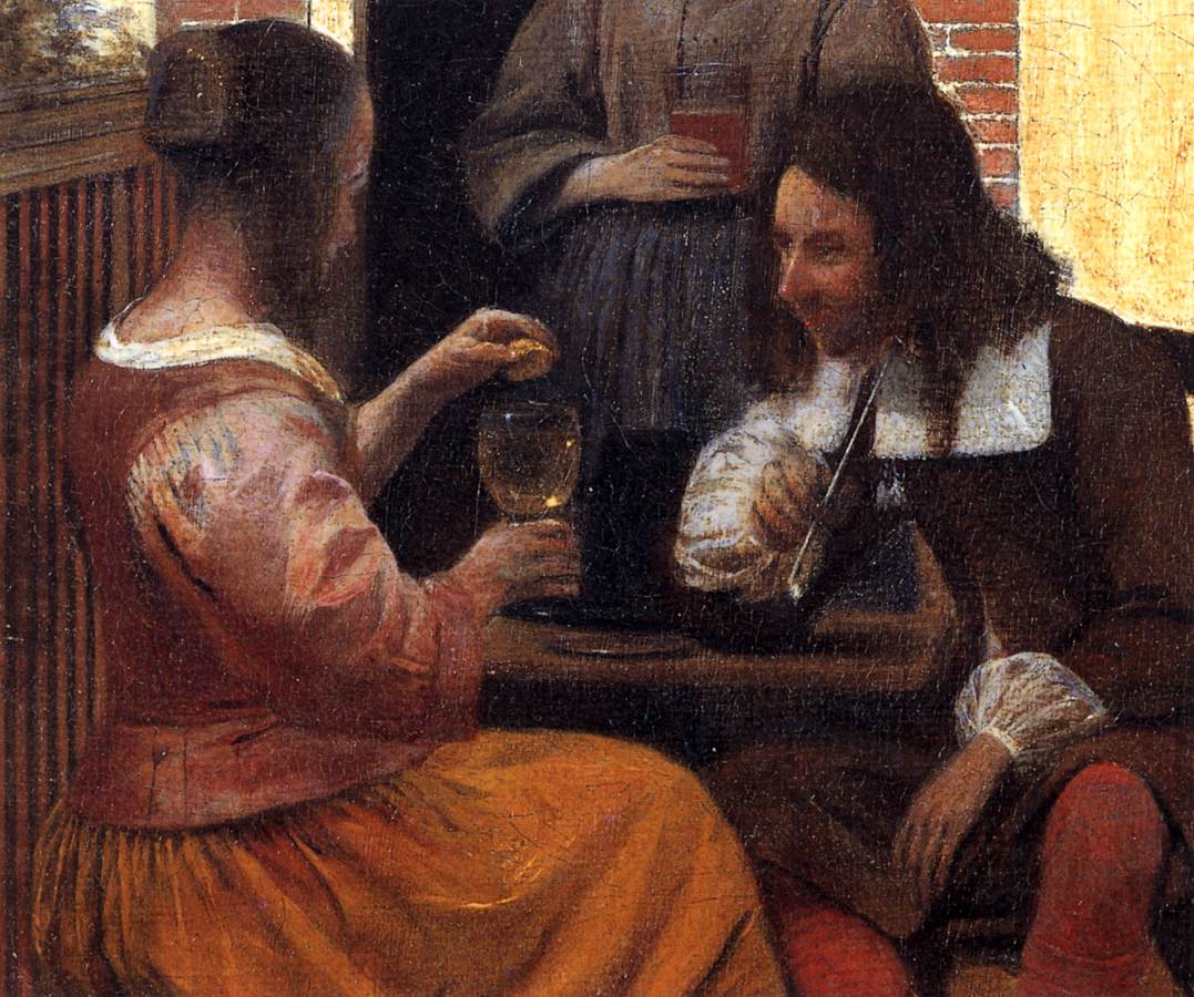 Village House (detail) by HOOCH, Pieter de