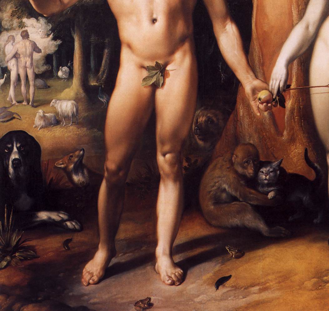 The Fall of Man (detail) by