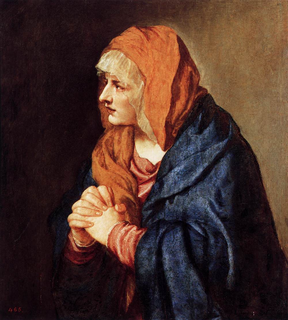 Mater Dolorosa by TIZIANO Vecellio