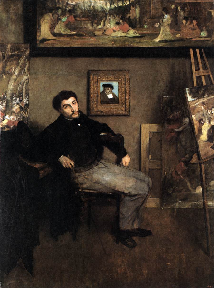 Jacques Joseph (James) Tissot by DEGAS, Edgar