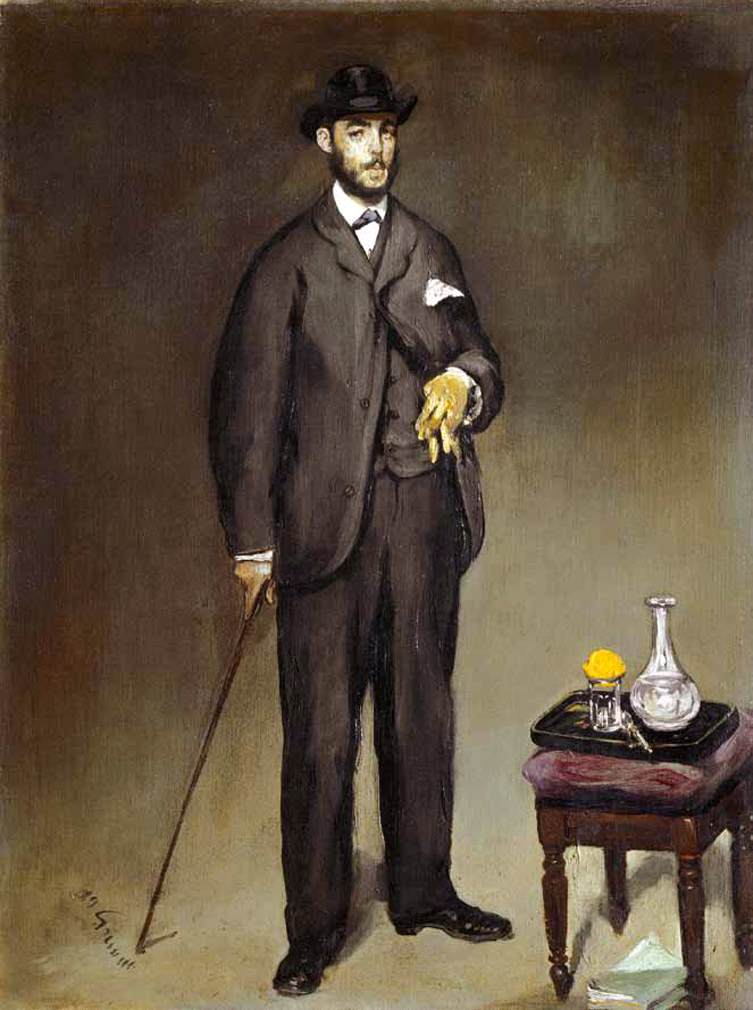 Portrait of Théodore Duret by MANET, Edouard