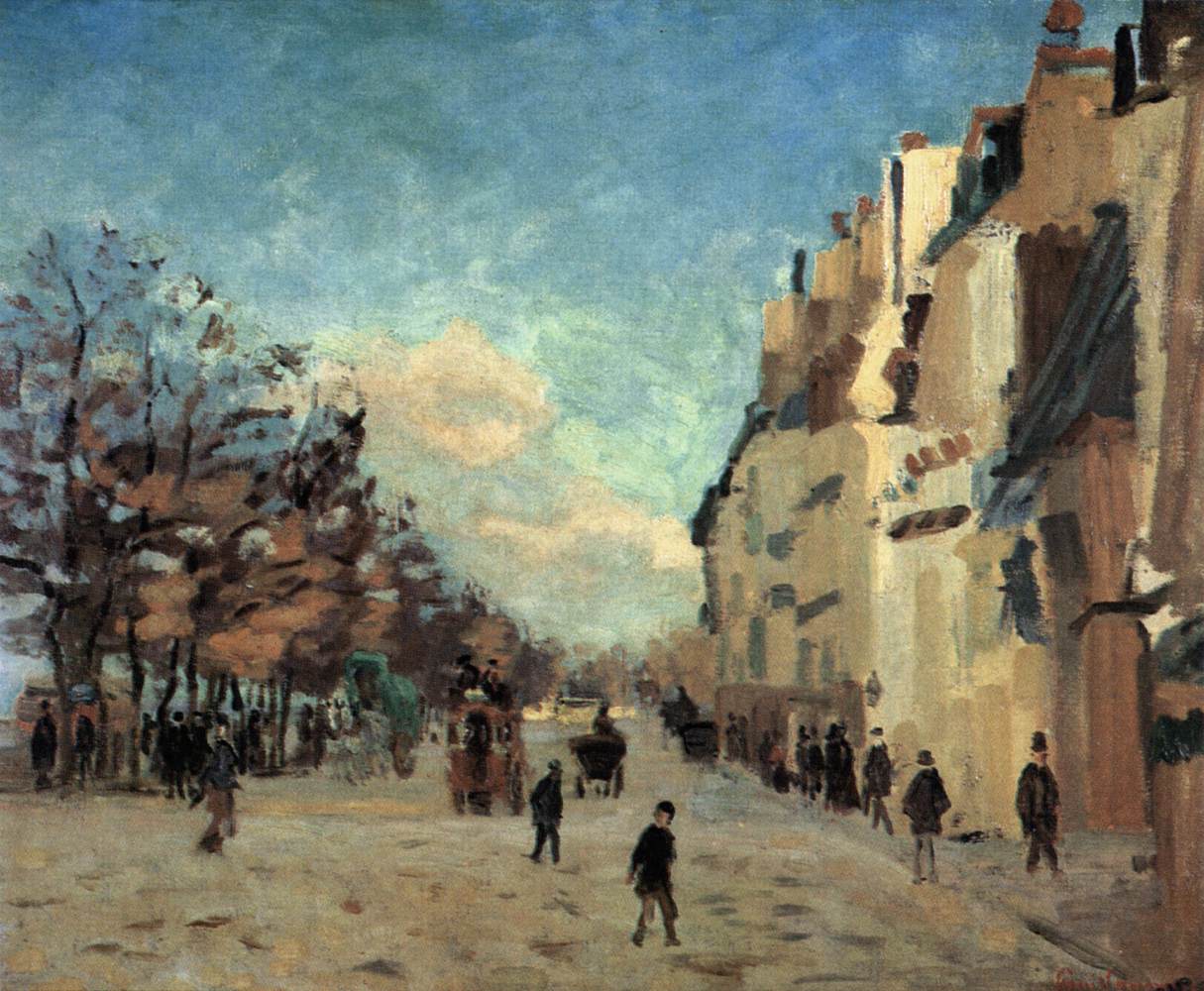 Quai de la Gare, Snow (Quai de Bercy) by GUILLAUMIN, Armand