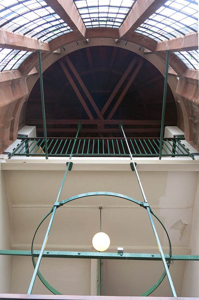 Interior of the staircase by MACKINTOSH, Charles Rennie