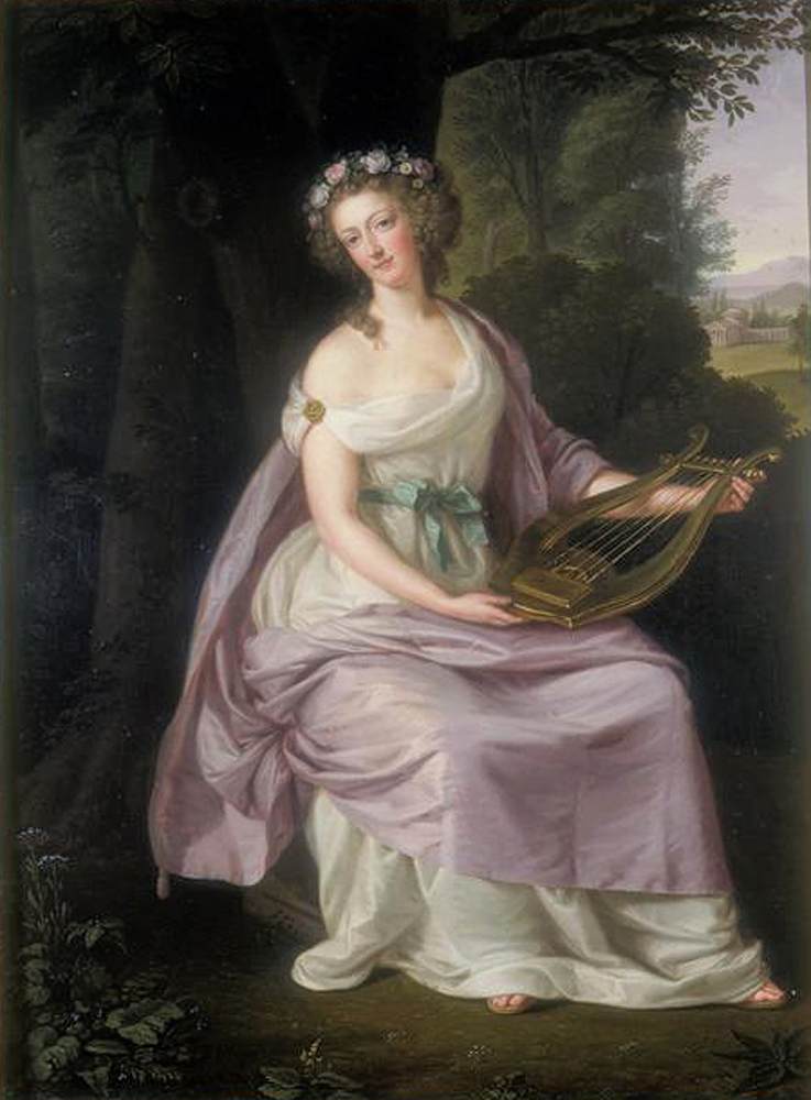 Marie Antoinette as Erato by