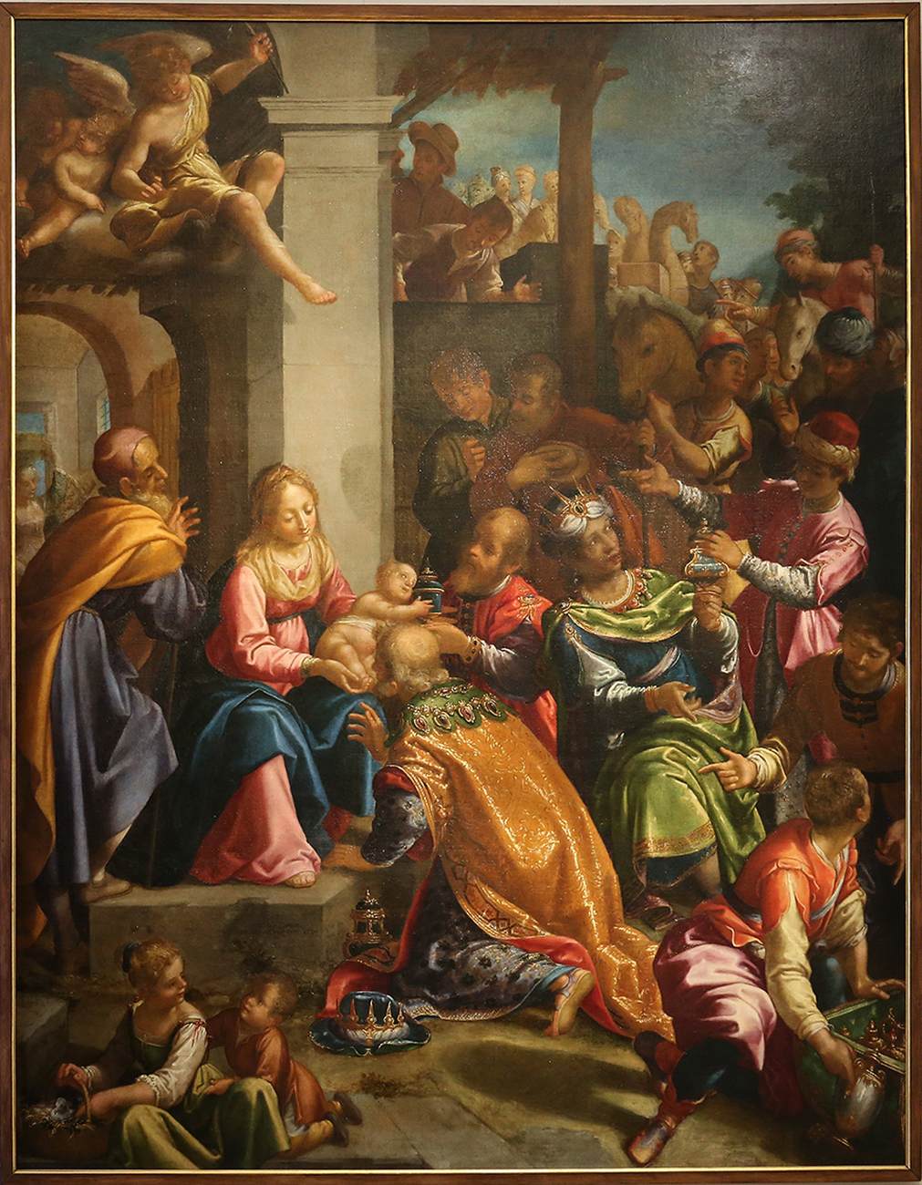 Adoration of the Magi by LOMI, Aurelio