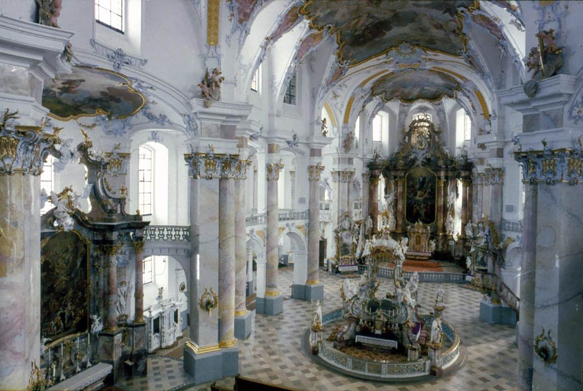 Interior view by