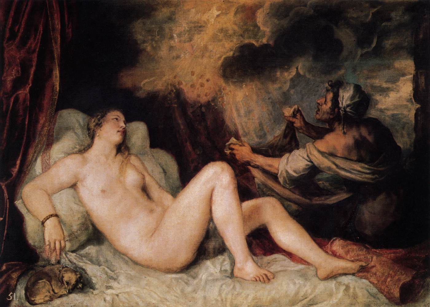 Danaë with a Nurse by