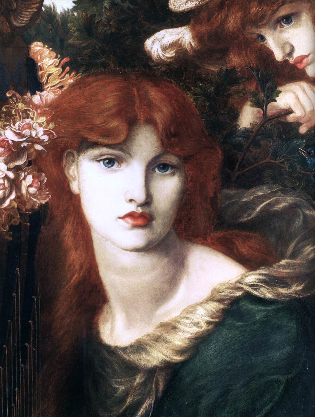 La Ghirlandata (detail) by ROSSETTI, Dante Gabriel