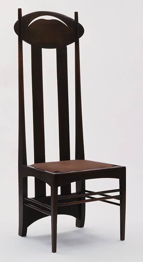 High-backed chair by MACKINTOSH, Charles Rennie