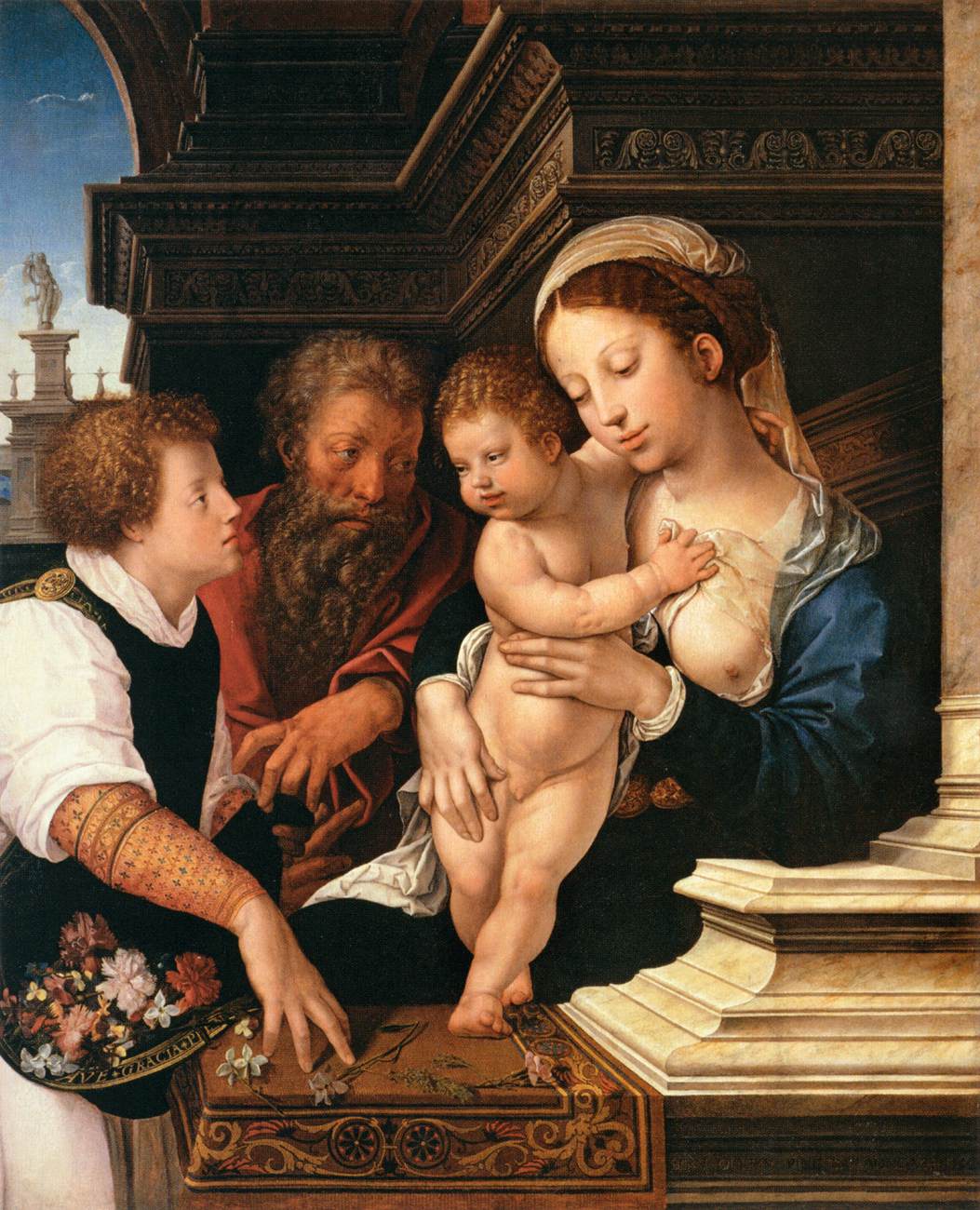 Holy Family by ORLEY, Bernaert van