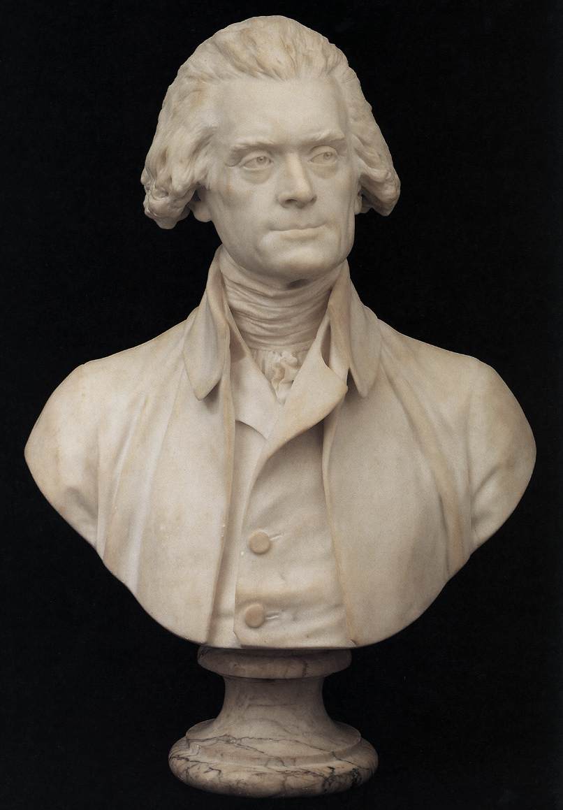 Bust of Thomas Jefferson by