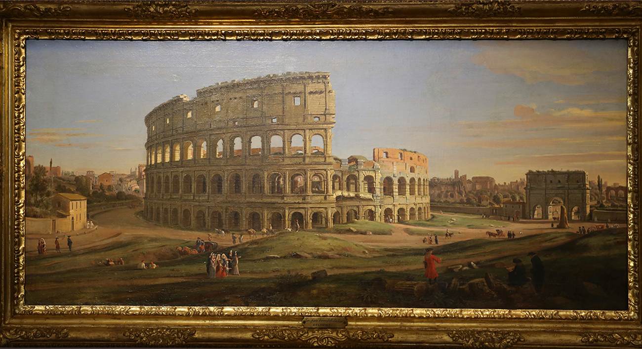 View of the Colosseum by WITTEL, Caspar Andriaans van