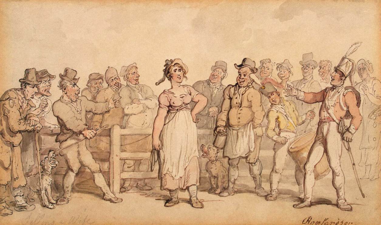 Selling a Wife by ROWLANDSON, Thomas