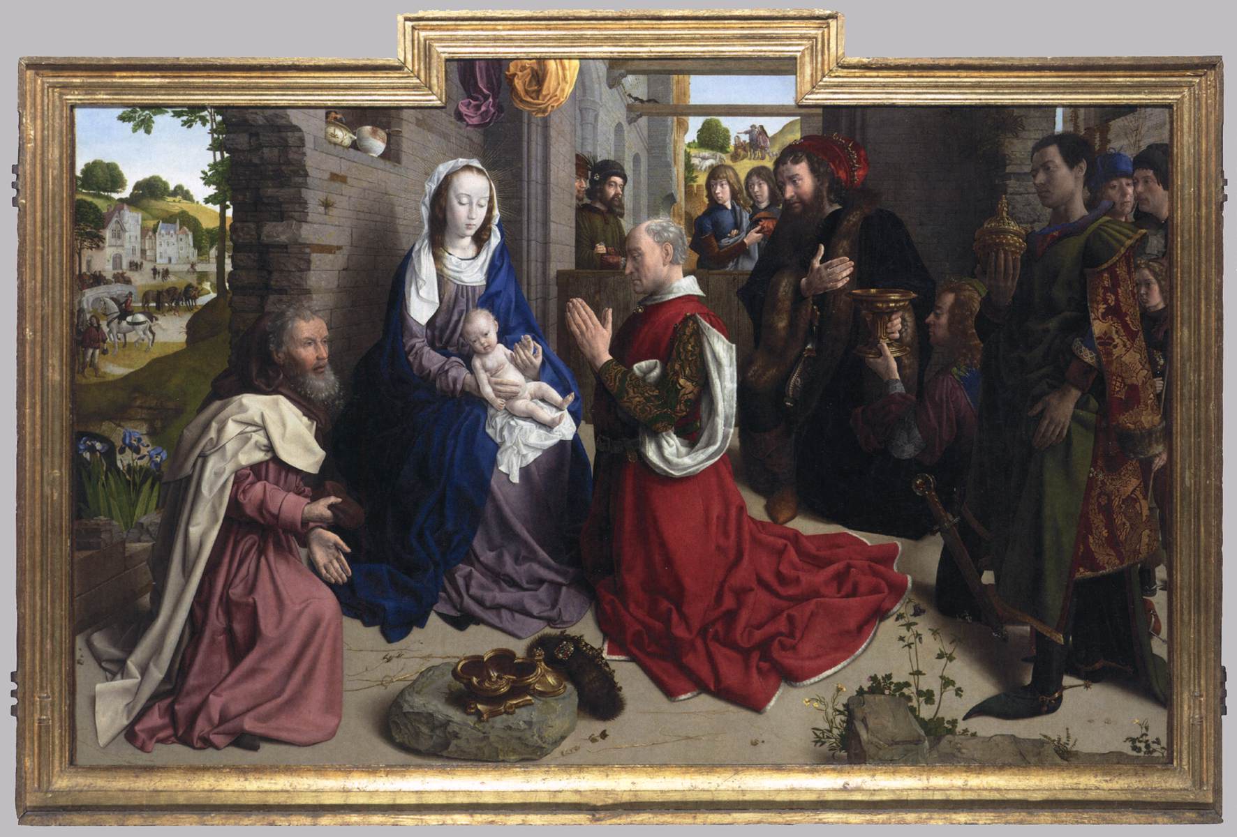 Monforte Altarpiece by GOES, Hugo van der