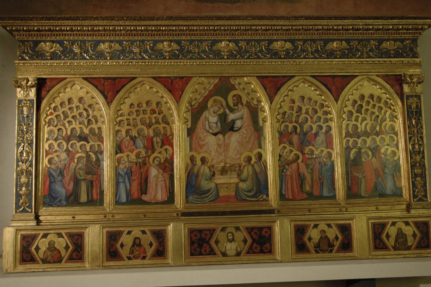 Baroncelli Polyptych by GIOTTO di Bondone