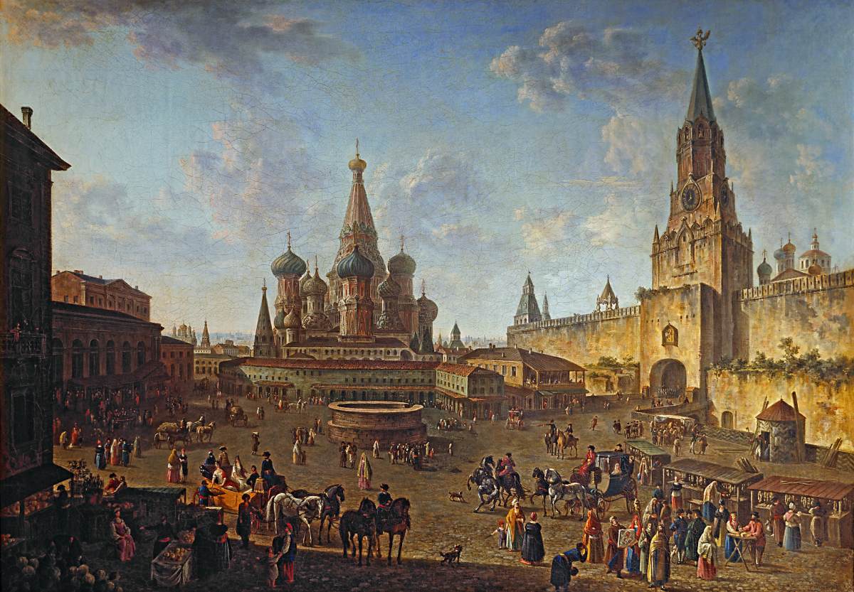 Red Square in Moscow by