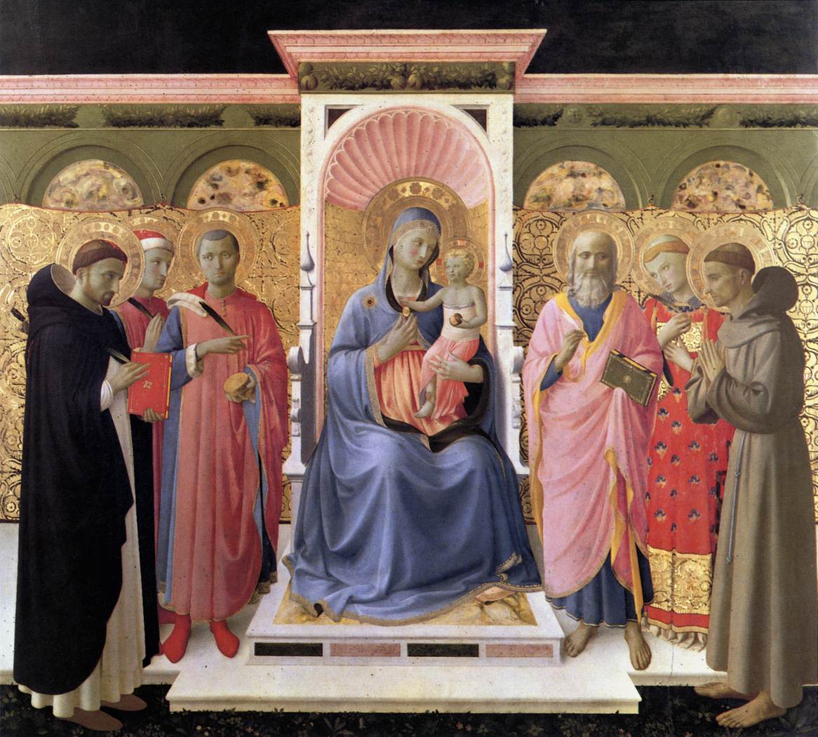 Annalena Altarpiece (without predella) by ANGELICO, Fra