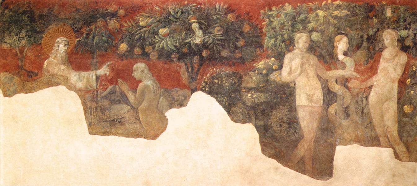 Creation of Eve and Original Sin by UCCELLO, Paolo