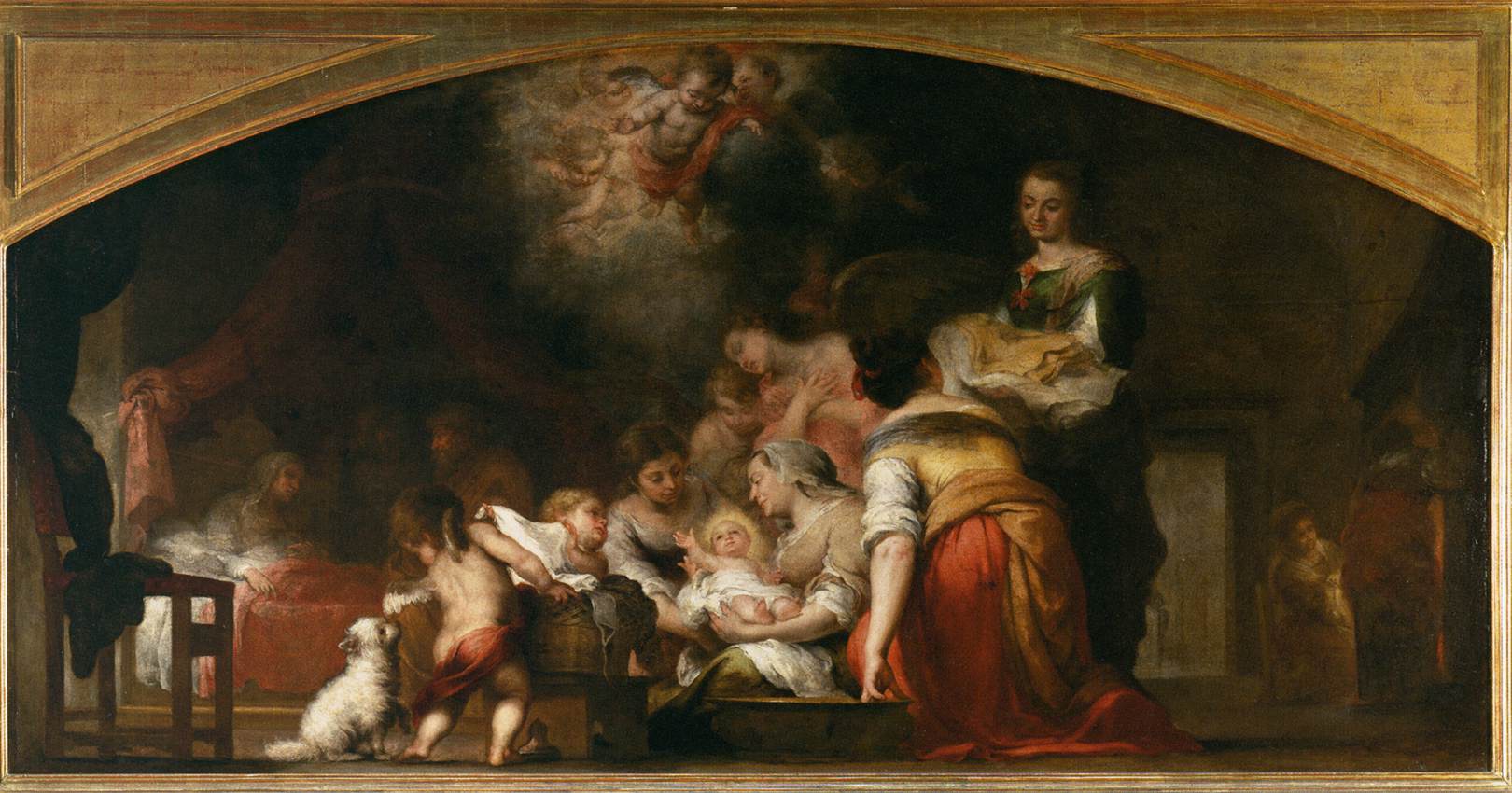 Birth of the Virgin by MURILLO, Bartolomé Esteban