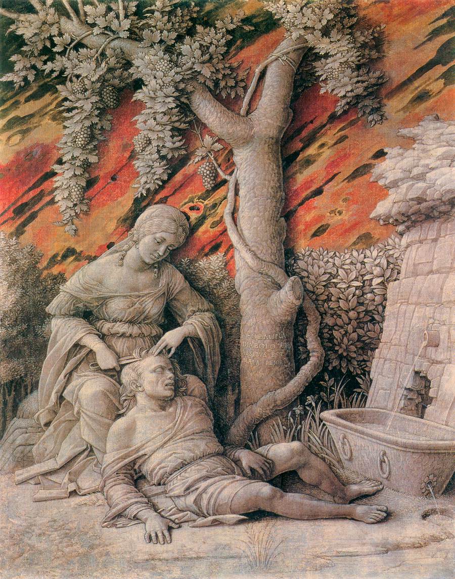 Samson and Delilah by MANTEGNA, Andrea