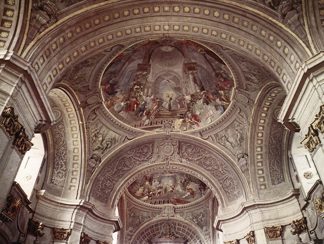 Decoration of the Cupola by MAULBERTSCH, Franz Anton