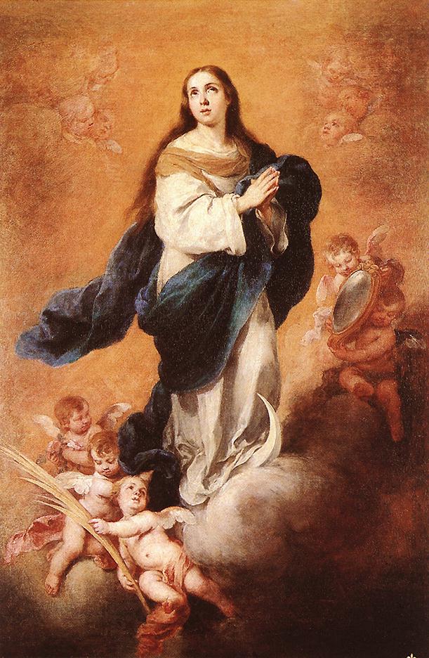 Immaculate Conception by MURILLO, Bartolomé Esteban