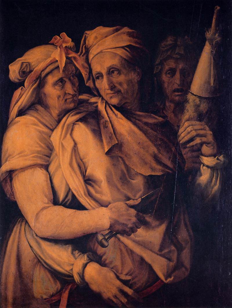 The Three Fates by SALVIATI, Cecchino del